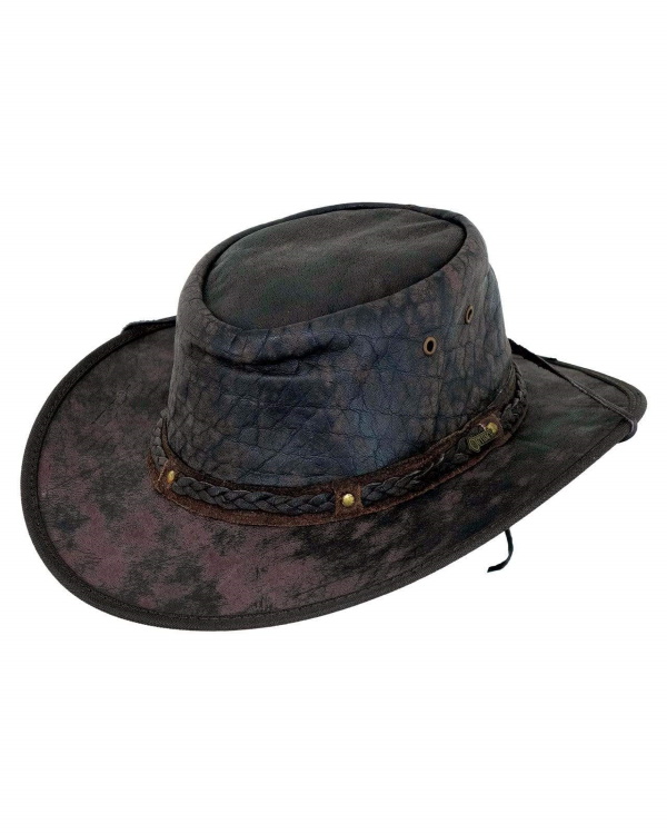 (image for) Iron Bark Leather Western Hat